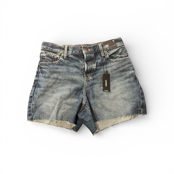 Express Pants - Denim Blue Women's Shorts Express Size 0 NWT